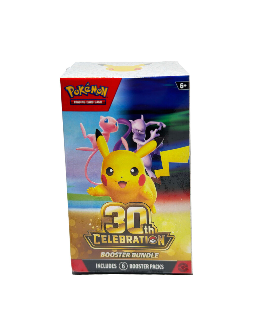 Pokemon TCG 30th Celebration Booster Bundle 6 Packs New Sealed Pristine Box